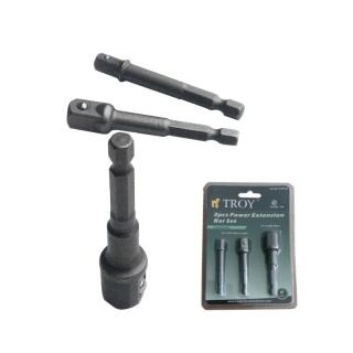 Set adaptoare chei tubulare Troy 26132, 3 piese