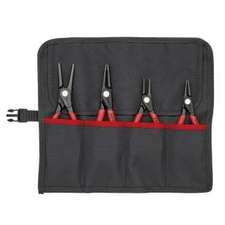 Set clesti profesionali pentru inele de siguranta Knipex 00 19 57, 140-180 mm, 4 piese