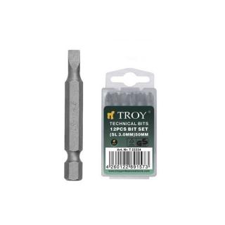 Set de biti Troy 22224, 3 x 50 mm, 12 bucati