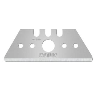 Set lame de rezerva tip trapez pentru cuttere profesionale Martor 65232.70, 10 bucati