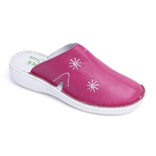 Saboti de piele Medline 298 Pink