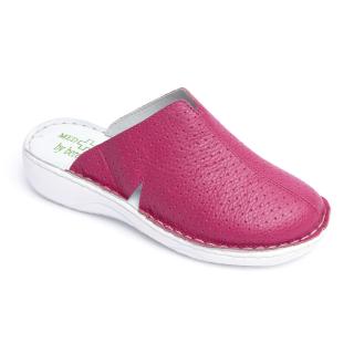 Saboti de piele Medline 438 pink