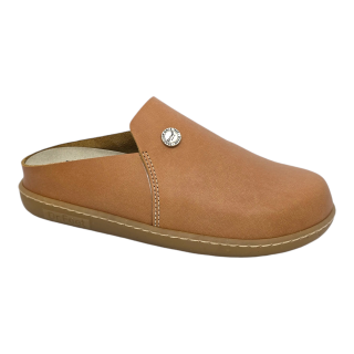 Saboti piele Dr.Feet 19000 maro - talonet detasabil