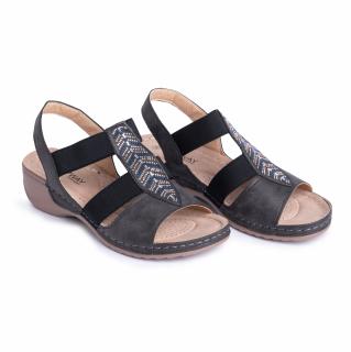 Sandale dama B945610 negru