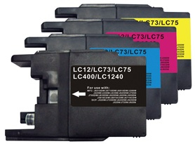 Brother  LC1240   LC1280   LC12   17   73   77   75   79   400   450  multipack compatibil
