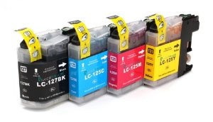 Brother lc125   lc127 multipack compatibil