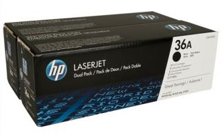 HP 36A   CB436AD Toner Negru Original Dual Pack