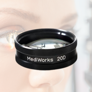 Lentila Mediworks 20D pentru biomicroscop