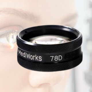 Lentila Mediworks 78D pentru biomicroscop