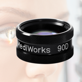 Lentila Mediworks 90D pentru biomicroscop
