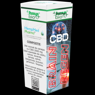 CBD BrainRegen, cu 100% ingrediente naturale organice