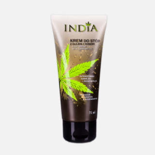 Crema pentru picioare, cu Ulei Natural, India Cosmetics, 75 ml