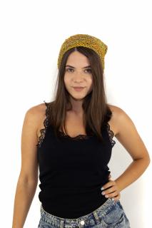 Beanie din canepa in trei culori - Model 10