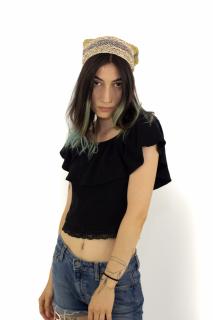 Beanie din canepa in trei culori - Model 6