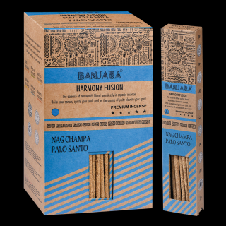 Betisoare Parfumate Premium Banjara - Nag Champa Palo Santo