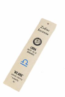 Betisoare parfumate - Zodiac Incense - Balanta ( Bergamot)