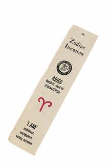 Betisoare parfumate - Zodiac Incense - Berbec (Eucalyptus)