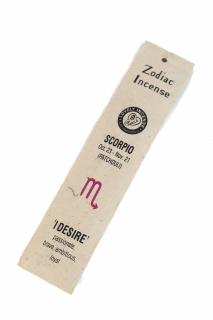 Betisoare parfumate - Zodiac Incense - Scorpion (Patchouli)