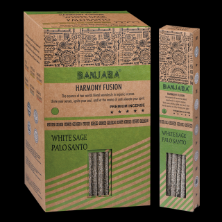 BetisoareParfumate Premium Banjara Palo Santo - Salvie Alba