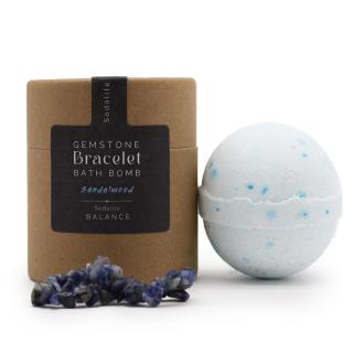 Bomba Spumanta de Baie cu Bratara Sodalit - Sandalwood