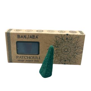 Conuri (10buc.) Parfumate Premium Banjara - Patchouli
