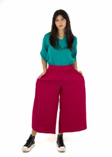 Pantaloni Culottes - Magenta