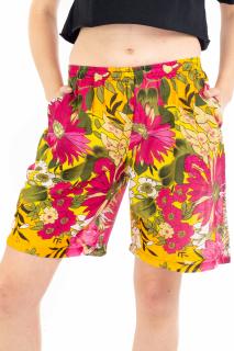 Pantaloni scurti - Motive florale