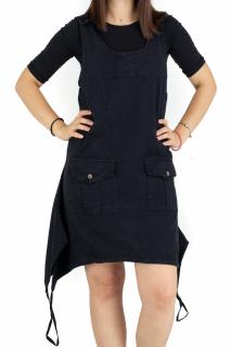 Rochie asimetrica in colturi - Negru(S M)