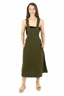 Rochie sarafan dama lunga - Khaki