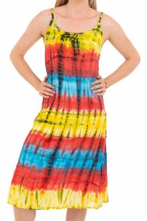 Rochie Tie Dye cu bretele - Somp 308(S M)