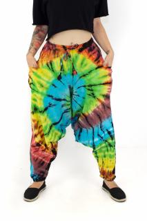 Salvari tie dye multicolori