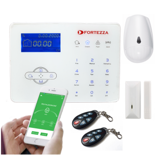 Alarma wireless FORTEZZA PRO GSM-M4D touch