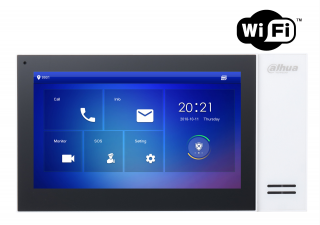 Videointerfon IP (post de interior) Dahua VTH2421FW-P, display monitor 7 inches