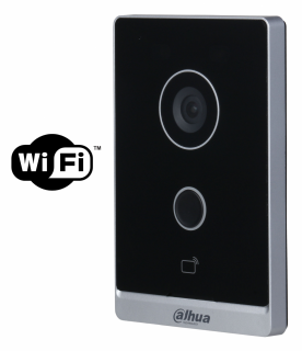 Videointerfon IP wireless pentru vila Dahua DHI-VTO2211G-WP, 2MP, cu cititor de carduri