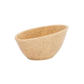 Bol ceramica 10 cm VILLARTE TETRIS TRB 10, asimetric, crem
