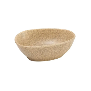 Bol ceramica 16 cm VILLARTE TETRIS TRB 16, asimetric, crem