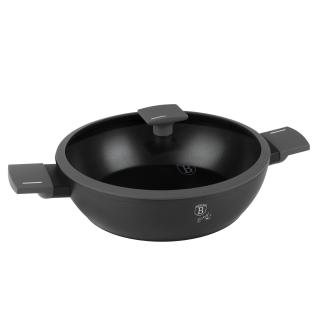 Cratita cu capac, 30 cm ,4.5 l Antracit Berlinger Haus BH 8129