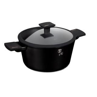 Oala cu capac, 28 cm antiaderenta cu titan Monaco Collection Berlinger Haus BH 7088N