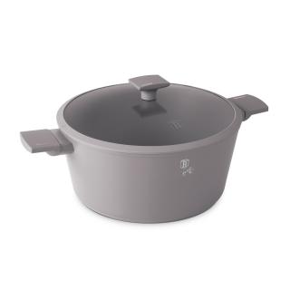 Oala cu capac 30 cm Taupe Berlinger Haus BH 8103, gri, strat titan