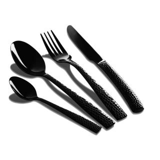 Set Tacamuri 24 piese, 6 persoane, Berlinger Haus, negru lucios BH 2618