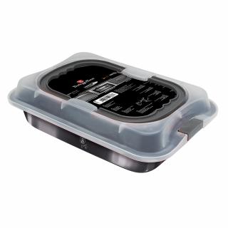 Tava cu capac de plastic Carbon Pro Berlinger Haus BH 7841