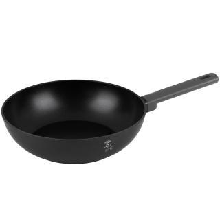 Tigaie wok cu capac 28 cm Anthracite  Berlinger Haus - BH 8123