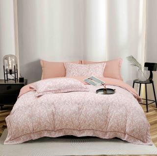 Lenjerie Premium Luxury din Finet, 6 Piese, cu Elastic, Roz Floricele-C7509