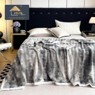 Patura Pufoasa Cocolino Premium, 200x230cm, Gri Alb-C7136