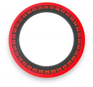 Aplica LED cu model dantelat 22 W lumina alba+rosie