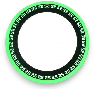 Aplica LED cu model dantelat 22 W lumina alba+verde