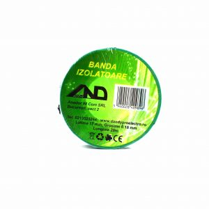Banda Izolatoare 10M Verde set 10 buc