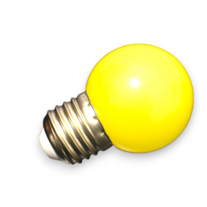 Bec  LED G45 galben matuit E27 10 buc