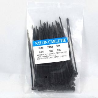 Cose 3x100 Negre - 100buc set