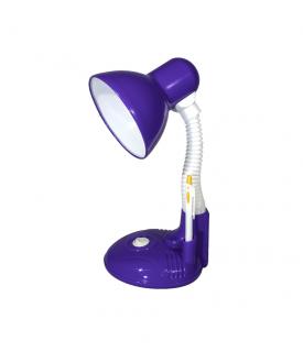 Lampa de birou mov cu suport pentru pix , pentru becuri E27 Led si economice , cu brat reglabil